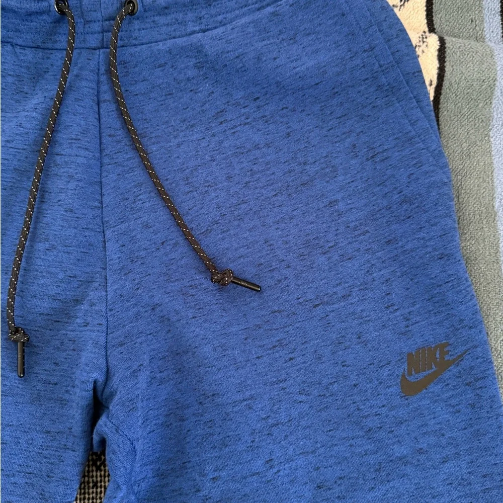 Nike Tech Performance Heather Royal Blue/Reflective Silver Jogger Sweatpants
